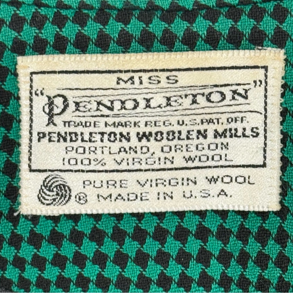 Vintage Pendleton Virgin Wool Blazer Tailored Jac… - image 4